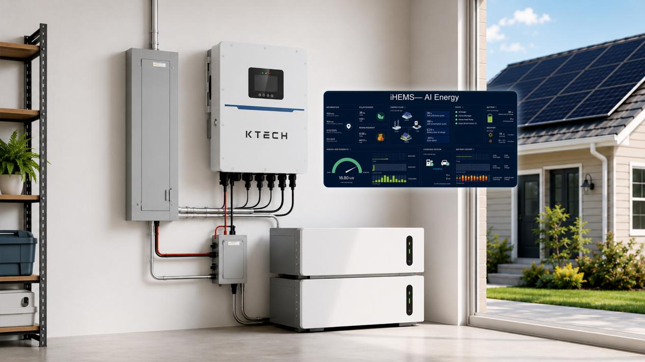 Ktech 5kW Hybrid Inverter: The Smart Heart of Your American Home Energy System