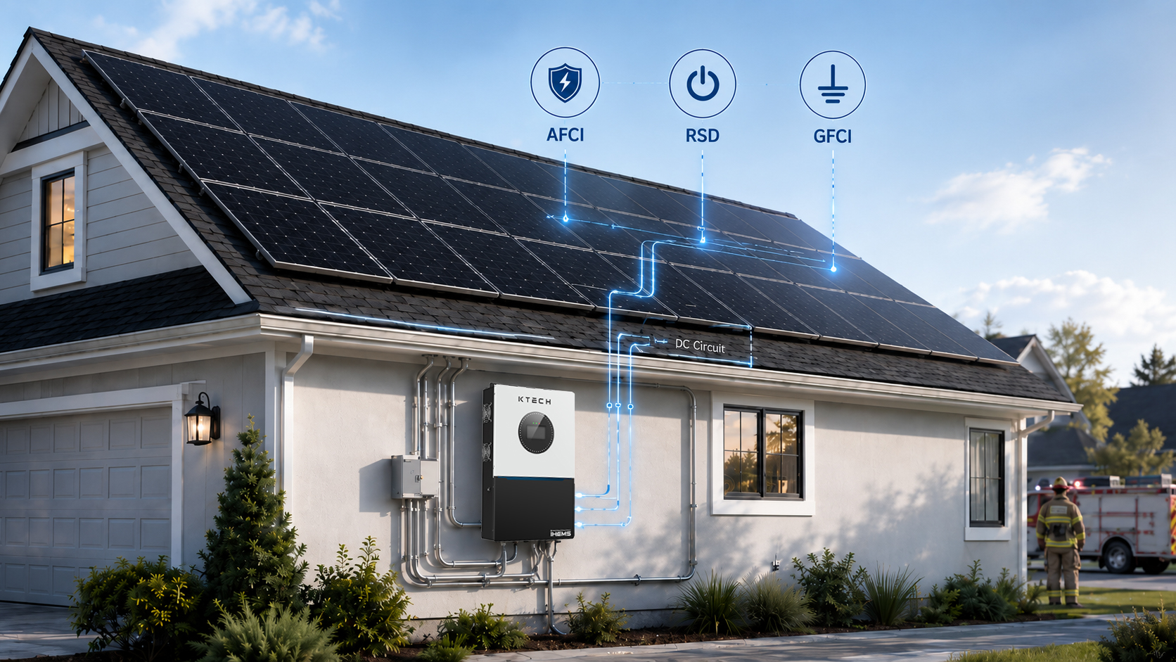 NEC Safety Compliance Demystified: AFCI, RSD, and GFCI for Residential Solar