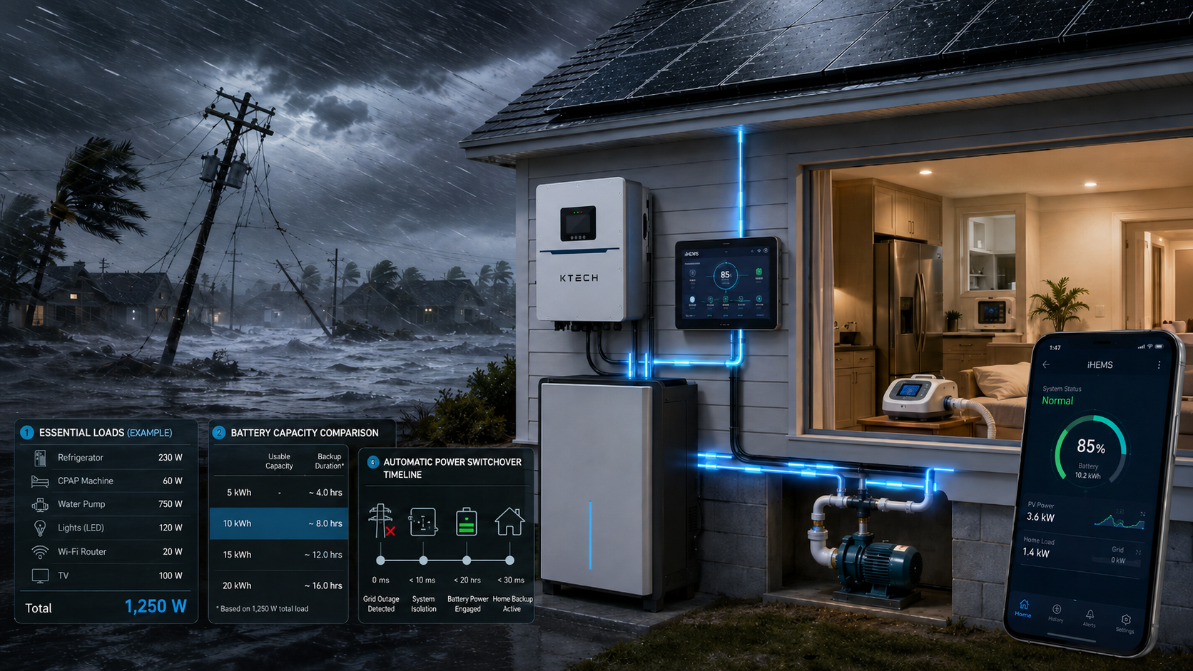 Hurricane Season Power Preparation: A Homeowner's Guide to Backup Energy Readiness