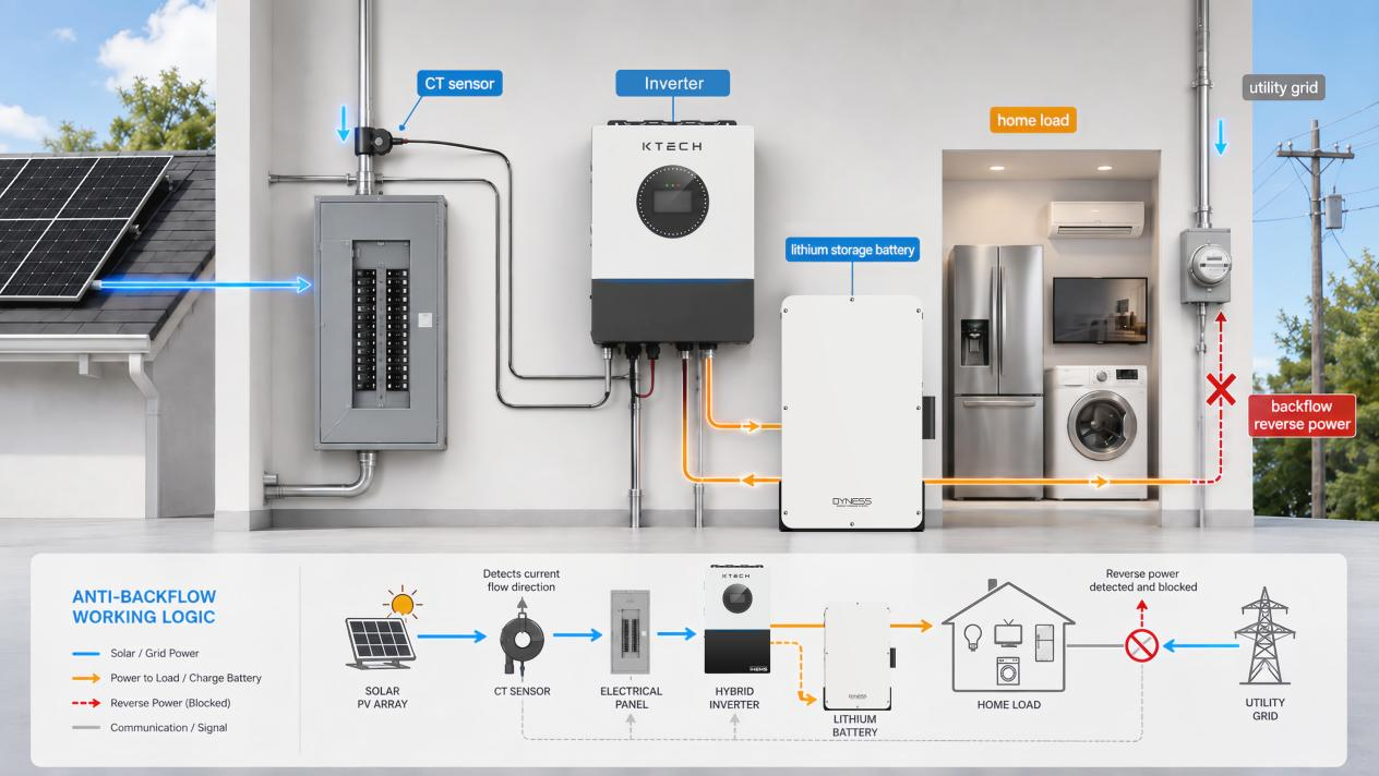 Anti-Backflow Protection: Why Your Solar System Needs It and How It Works