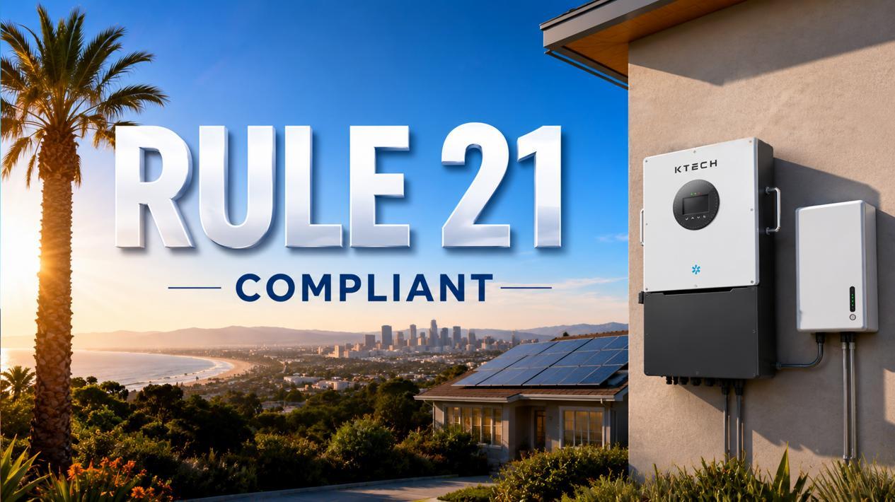 Essential Guide for US Solar &amp; Storage: How Hybrid Inverters Perfectly Adapt to Rule 21 Grid Standards