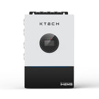 KTECH 12.5kW Split-Phase Off-Grid Solar Inverter, Dual MPPT Solar Tracking, Advanced Load Management, 120/240V Output, UL1741 Certified