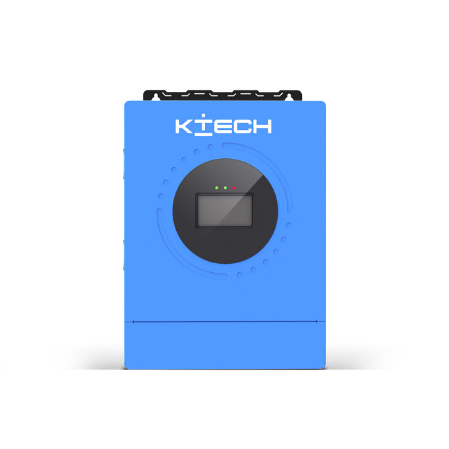 KTECH 6000W Single-Phase Off-Grid Solar Inverter, 12000W Peak Power, Pure Sine Wave, WiFi Cloud Monitoring, UL1741 Certified Hover Image