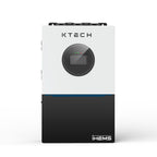 KTECH 7.5kW Split-Phase Off-Grid Solar Inverter, 15000W Peak Power, Dual MPPT, 120/240V Output, UL1741 Certified