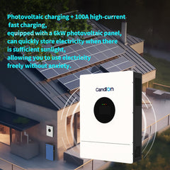 5.2KW off-grid Solar inverter 100A off-grid inverter built-in MPPT solar charger for solar systems